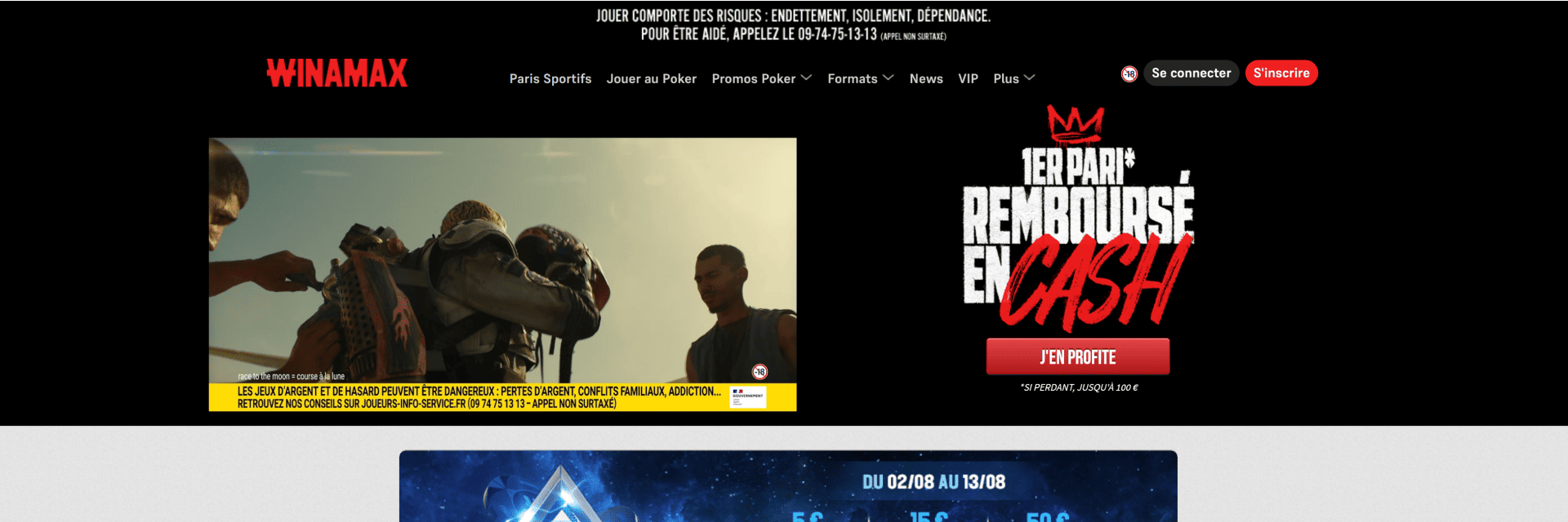 Winamax : casino en ligne avis pour le joueur poker-first